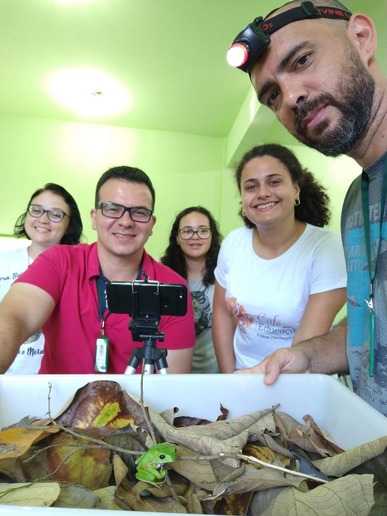 PESQUISADORES revelam avanços nas pesquisas de anfíbios da Sema em parceria com Ifro e UFRJ
