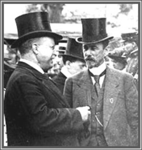 Roosevelt e Lauro Müller no Rio de Janeiro