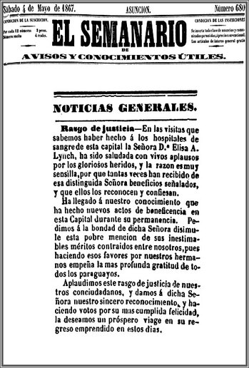 El Semanario n° 680, 04.05.1867