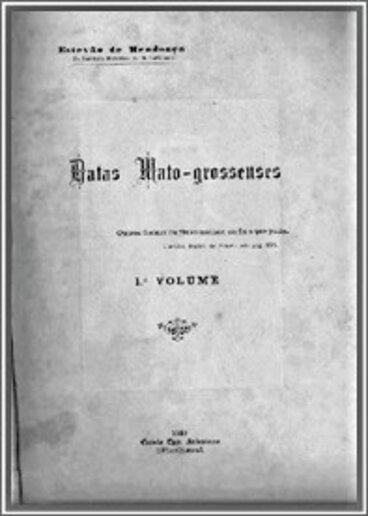 Datas Mato-grossenses, 1919