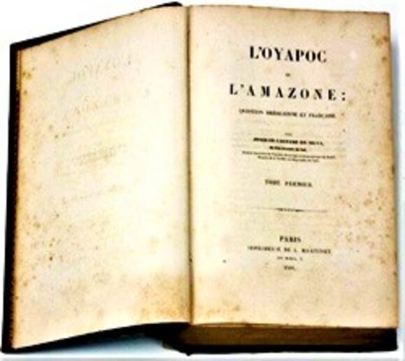 L’Oyapoc et l’Amazone, Paris, 1861