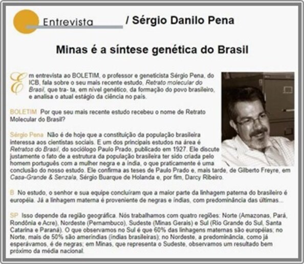 érgio Pena, Boletim n°1.272, 12.04.2000, UFMG