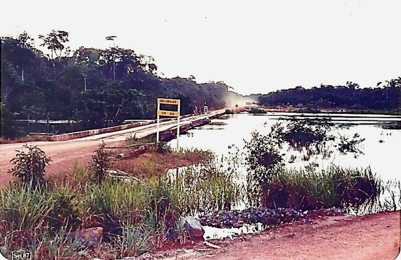 Rio Abonari na Cheia