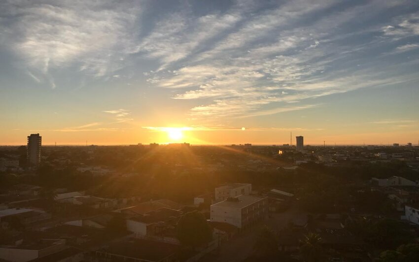 Aurora em Porto Velho (Viriato Moura)