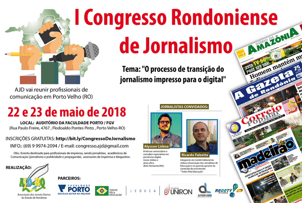 I Congresso Rondoniense de Jornalismo em Porto Velho  - Gente de Opinião