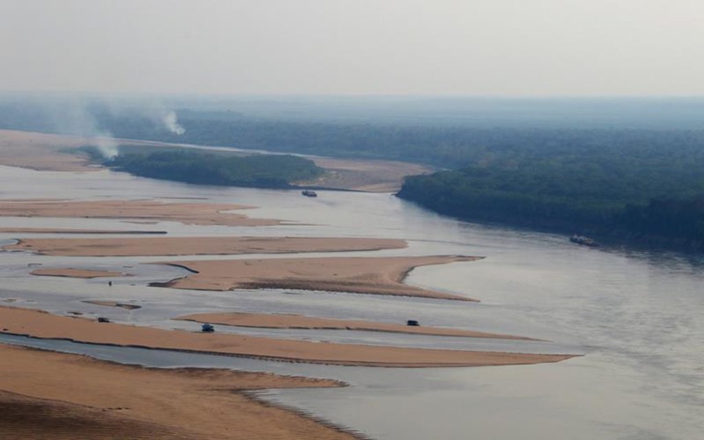 SECA DO RIO MADEIRA - FOTO RONI CARVALHO DO JORNAL DIÁRIO DA AMAZÔNIA - Gente de Opinião
