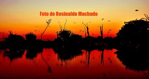 FINAL DE TARDE NO VALE DO GUAPORÉ - Por Rosinaldo Machado