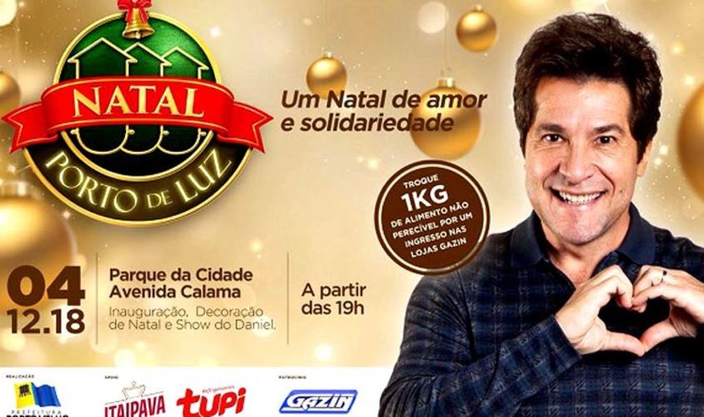 Ingressos para o show do cantor Daniel já podem ser trocados nas lojas Gazin - Gente de Opinião