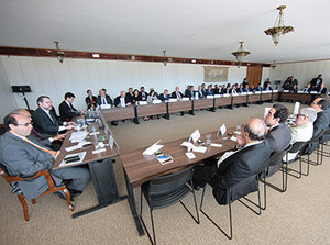 Ministro Dias Toffoli reúne-se com representantes do TCU e dos Tribunais de Contas dos Estados para discutir obras paralisadas - Gente de Opinião