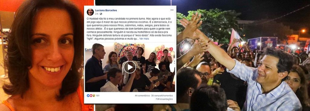 Chefe do Jornal da Record pede demissão e declara voto em Fernando Haddad  - Gente de Opinião