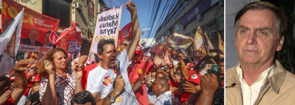 Vox 247: Haddad empata, tem 50% e disputa será voto a voto  - Gente de Opinião