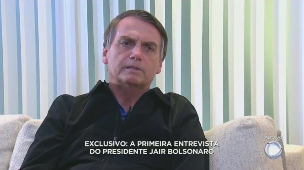 Bolsonaro ignora Globo e dá primeira entrevista para a Record - Gente de Opinião