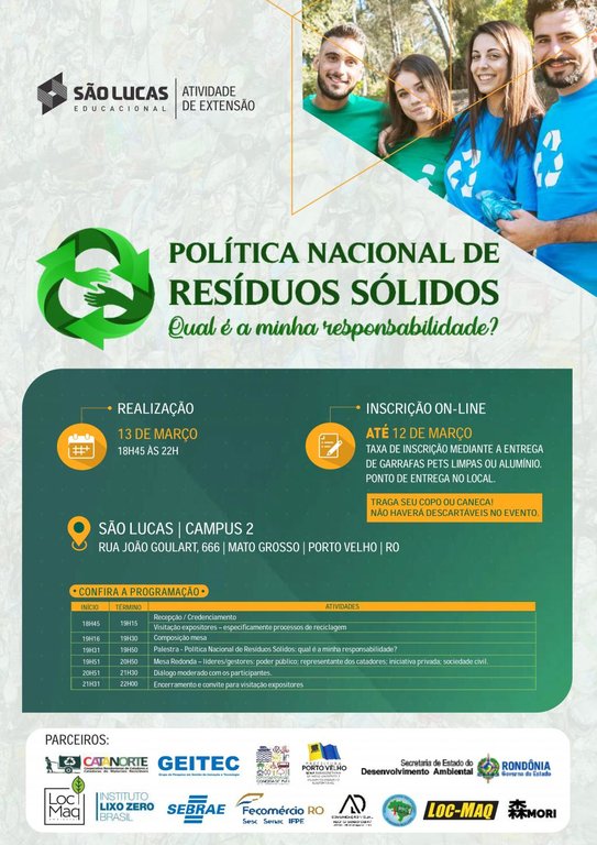 Sistema Fecomércio/RO participará de Workshop sobre Gestão de Resíduos Sólidos    - Gente de Opinião