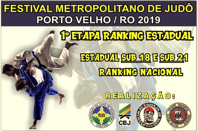 Judocas disputam Festival Metropolitano e Campeonato Estadual neste sábado, em Porto Velho - Gente de Opinião