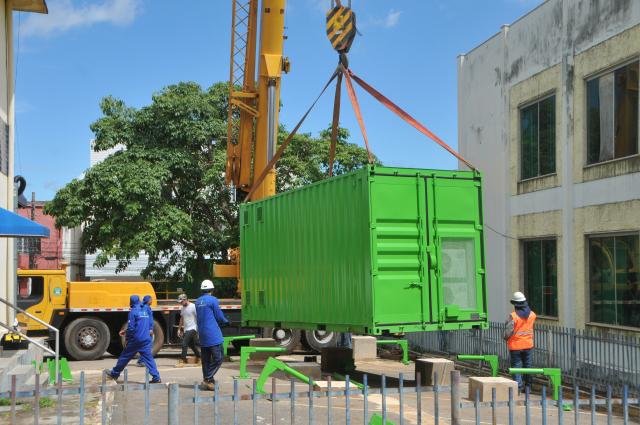 ‘Data Center Container’ é instalado no pátio da Prefeitura de Porto Velho - Gente de Opinião