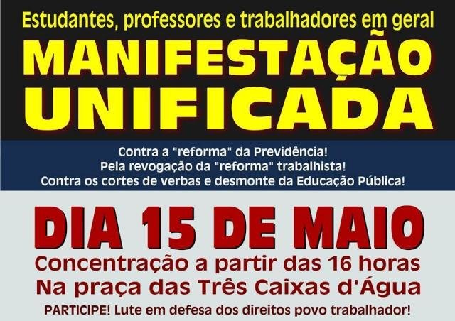 Rondônia terá paralisação e protesto em dia de mobilização nacional pela educação - Gente de Opinião