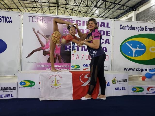 Ginasta de Rondônia leva ouro em torneio Regional de Ginástica Rítmica-etapa Norte no Amazonas - Gente de Opinião