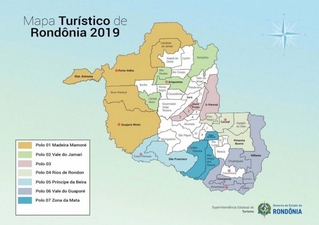 Rondônia tem novo Mapa Turístico aprovado pelo Ministério do Turismo - Gente de Opinião