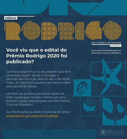 Abertas inscrições para o maior prêmio de valorização do Patrimônio Cultural e Lenha na Fogueira - Gente de Opinião