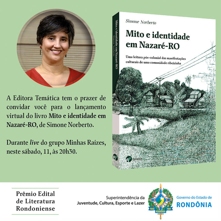 Simone Norberto lança livro sobre Nazaré, no sábado - Gente de Opinião