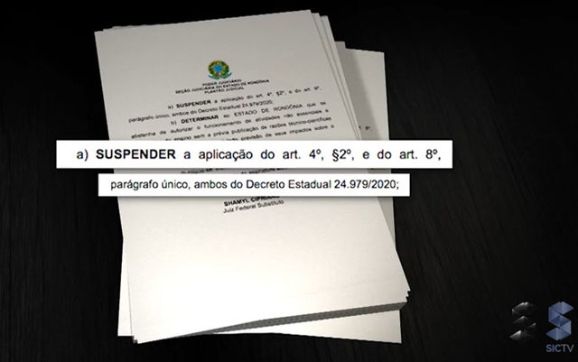 Rondônia: decisão da Justiça Federal afeta apenas o funcionamento das escolas - Gente de Opinião