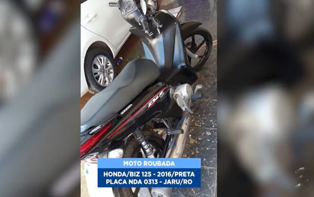 Marginais roubam moto com incrível naturalidade em Porto Velho - Gente de Opinião