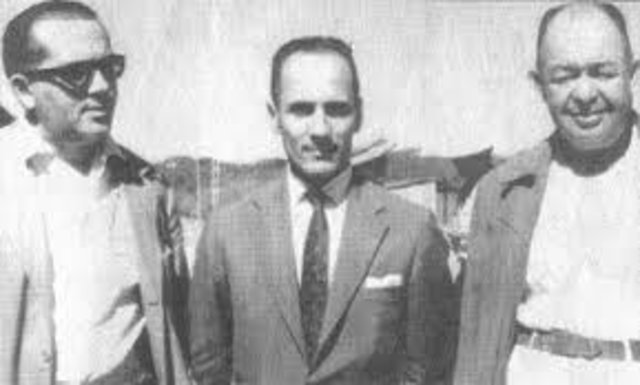 Paulo Leal, centro, eleito deputado federal em 1966 renunciou e não conseguiu se candidatar em 1970 - Gente de Opinião