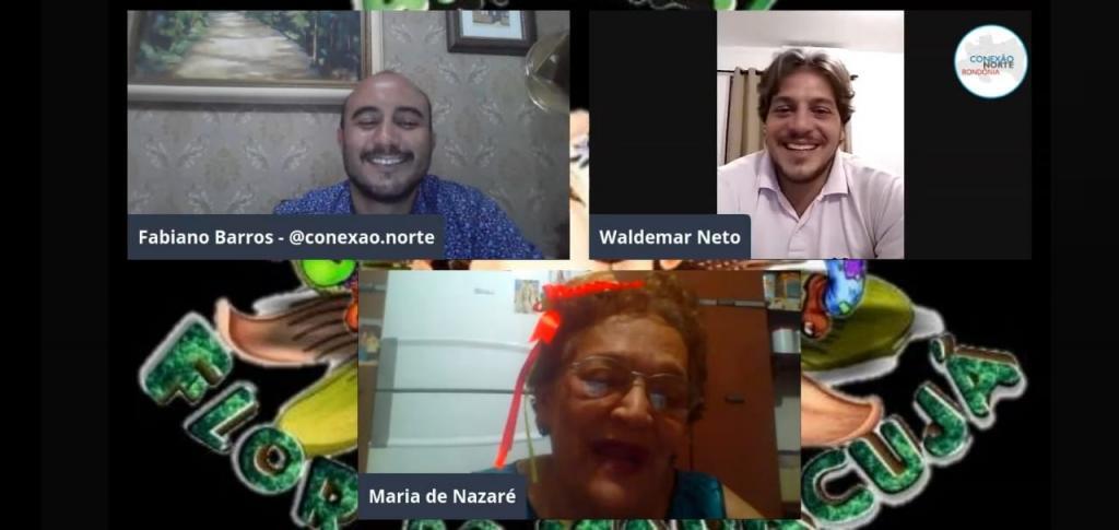 Vereador Waldemar Neto destaca o sucesso do Flor do Maracujá Virtual - Gente de Opinião
