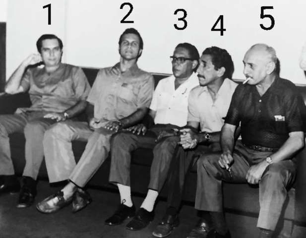 Reunião no Palácio Presidente Vargas nos anos 70 - Gente de Opinião