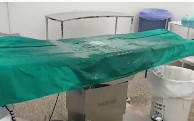Vazamento de água em cima de mesa cirúrgica confirma a fragilidade do hospital João Paulo II - Gente de Opinião