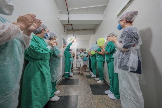 Pacientes recebem alta após vencer a Covid-19 no Hospital de Base - Gente de Opinião