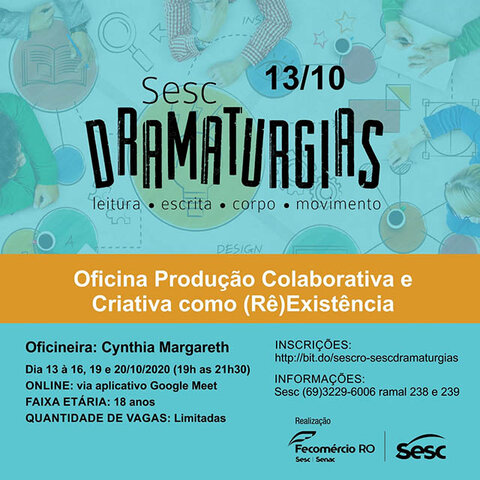 Lenha na fogueira com o Sesc Dramaturgias 2020 e uma homenagem aos educadores brasileiros - Gente de Opinião