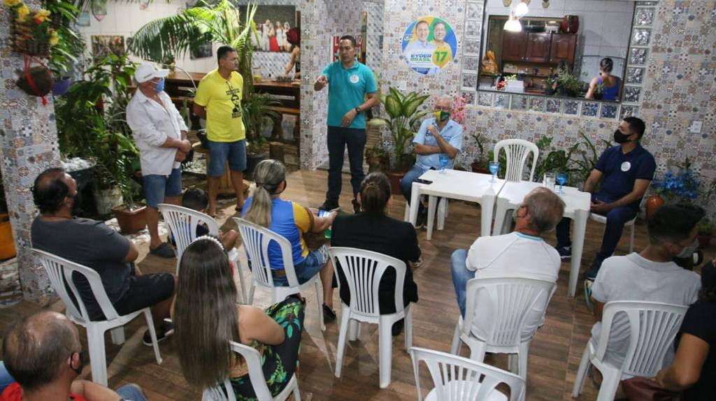 Eyder Brasil ouve moradores do Lagoinha e comemora adesão de candidatos do Podemos - Gente de Opinião