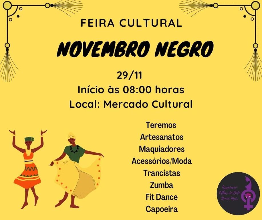 Domingo tem Feira Cultural Novembro Negro no Mercado Cultural. - Gente de Opinião
