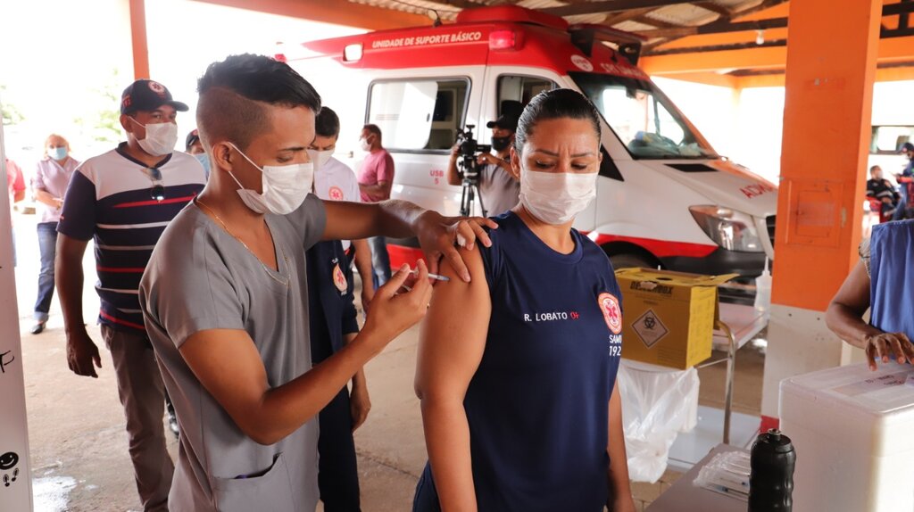 Prefeitura de Porto Velho começa a aplicar a segunda dose da vacina CoronaVac - Gente de Opinião