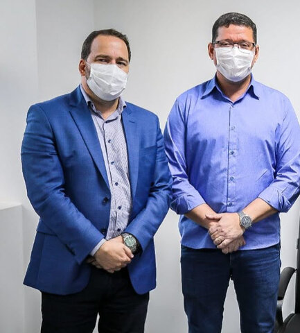Presidente Alex Redano parabeniza o governador Marcos Rocha pela compra de vacinas contra a covid-19 - Gente de Opinião