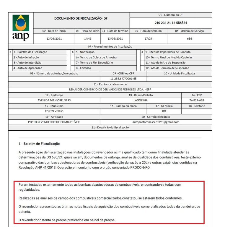 Fiscalização da ANP e IPEM desmonta fake-news contra posto de combustíveis - Gente de Opinião