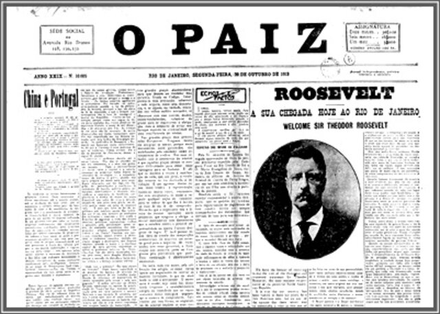 Roosevelt e Edwin Morgan no Rio de Janeiro - Gente de Opinião