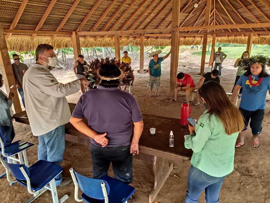 Equipe técnica da Sedam visita aldeias indígenas; projeto “Café Tribus” é apresentado - Gente de Opinião