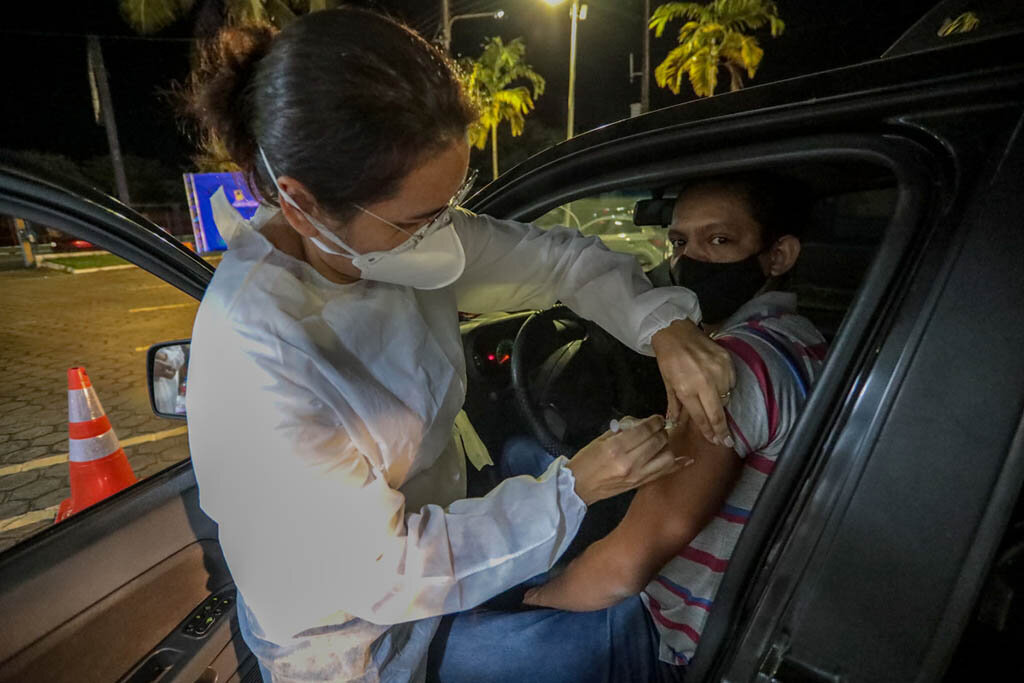 Prefeitura de Porto Velho realiza a 6º edição do drive-thru da vacinação nesta sexta-feira (16) - Gente de Opinião