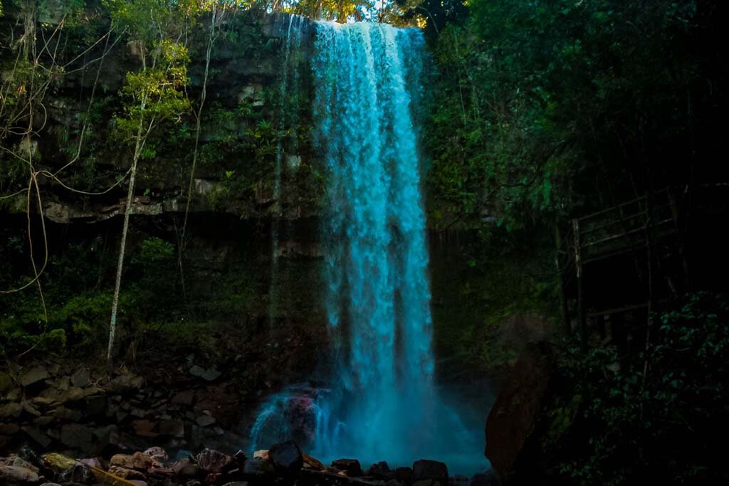 Uma das Cachoeiras do Vale das Cachoeiras, ponto de turismo importante em Rondônia, jun/2021 - Gente de Opinião
