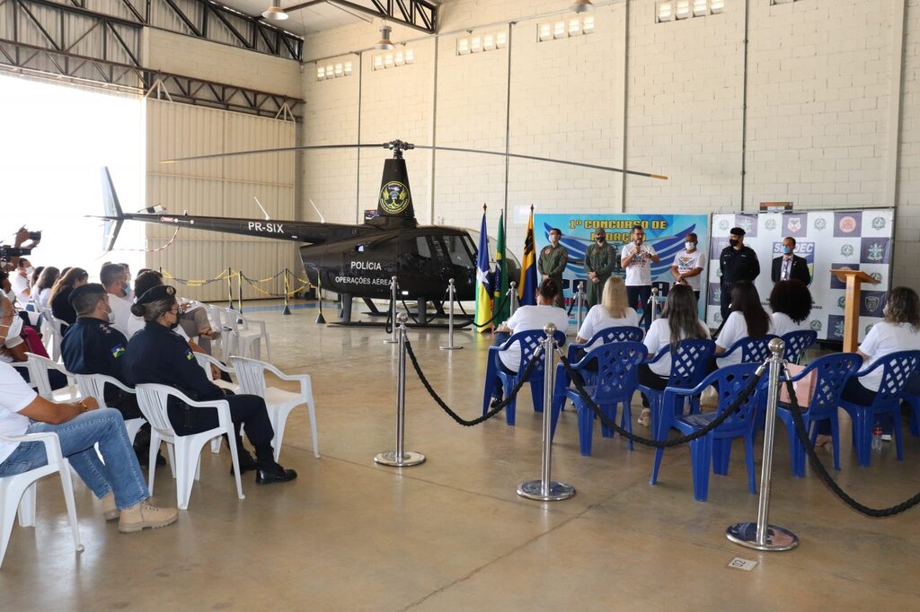 Lançamento do Concurso de Redação ocorreu no Núcleo de Operações Aéreas (NOA) em Porto Velho - Gente de Opinião