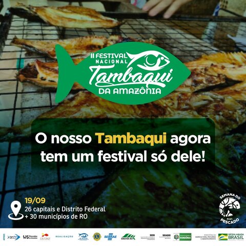 Festival nacional do Tambaqui da Amazônia é neste domingo - Gente de Opinião