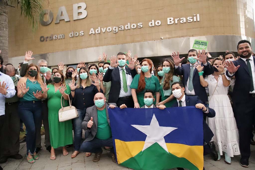 Márcio Nogueira protocola chapa e oficializa candidatura à presidência da OAB/RO - Gente de Opinião