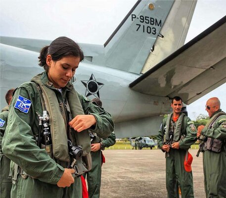 Uma representante feminina de Rondônia na Força Aérea Brasileira