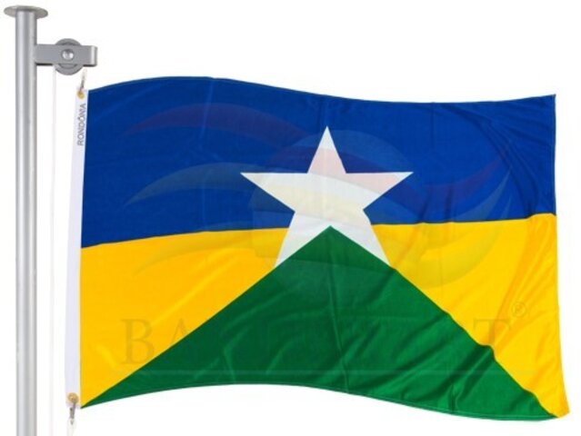 Bandeira do Estado de Rondônia, em 1981 a mais nova estrela no azul da União - Gente de Opinião