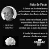 Nota de Pesar pelo falecimento do empresário José Soares de Souza