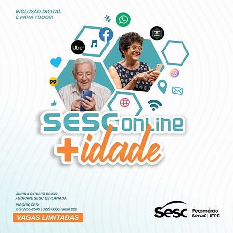 Sesc abre inscrições para 2ª edição do Projeto de Tecnologia para Idosos - Gente de Opinião