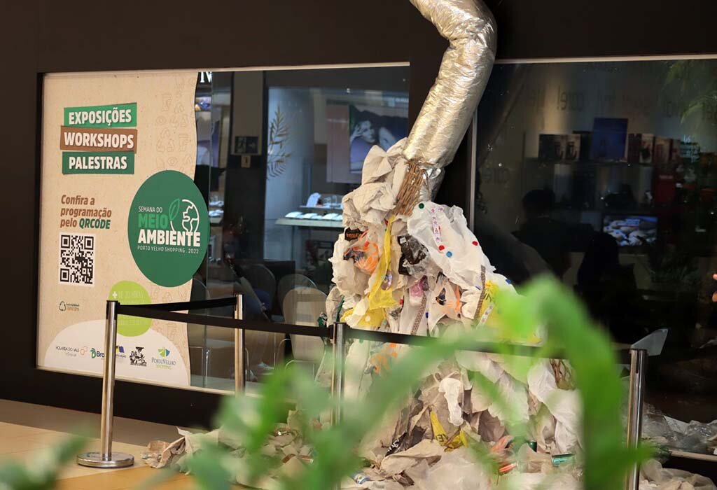 Exposição sobre a Semana do Meio Ambiente segue aberta ao público no Porto Velho Shopping - Gente de Opinião