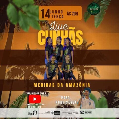 CUNHÃS: meninas da amazônia convidam para live do primeiro álbum - Gente de Opinião